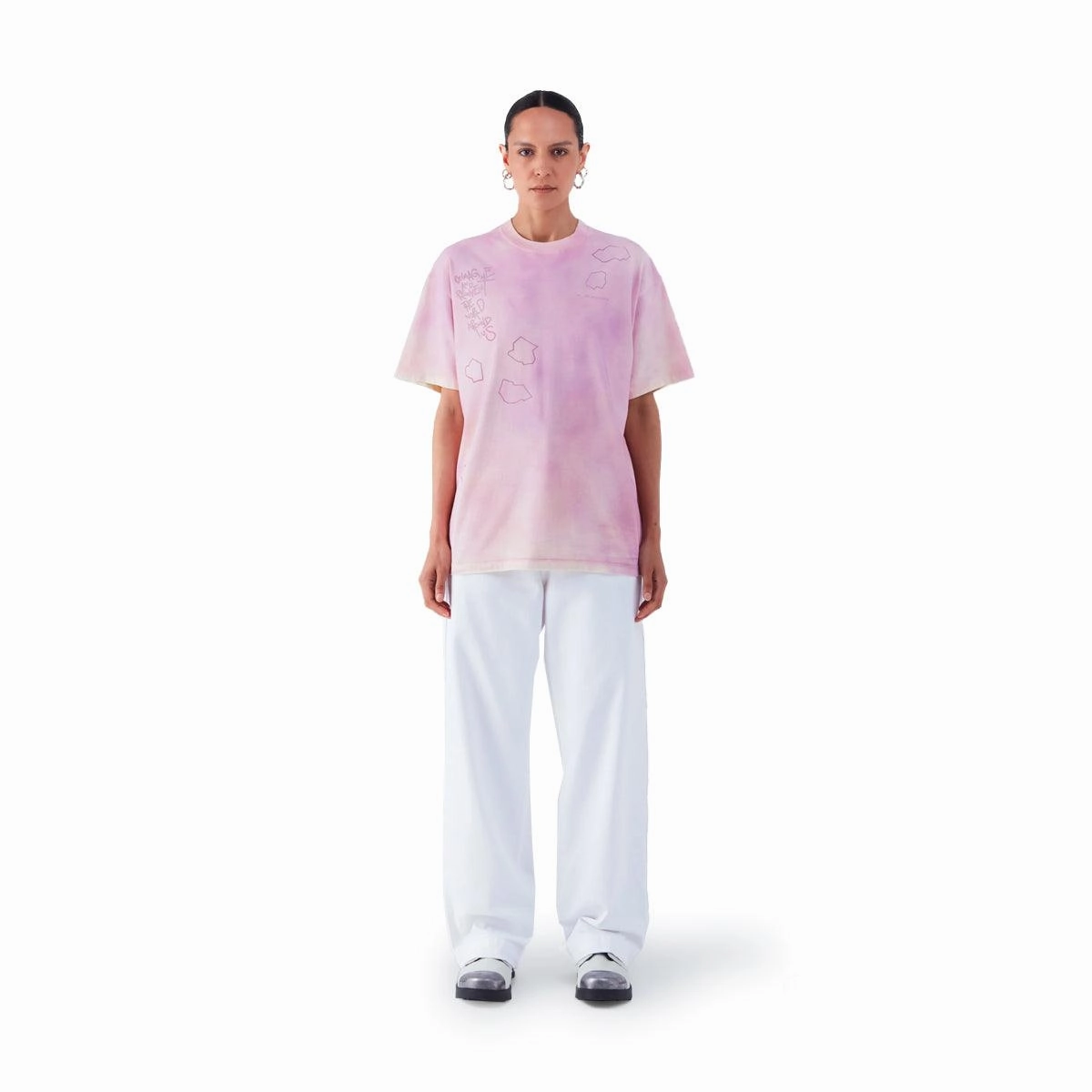 Patina Tee 'Pink Fade'
