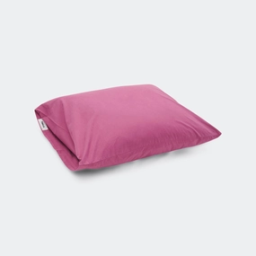 Percale Pillow Case - Lingonberry