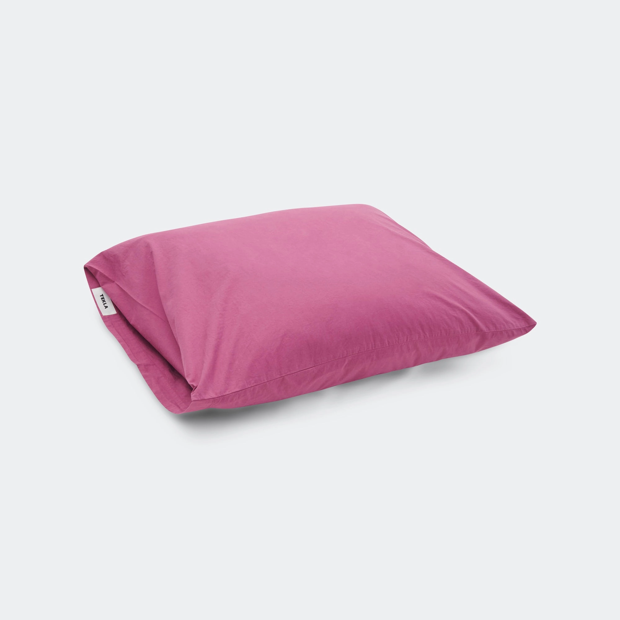 Percale Pillow Case - Lingonberry