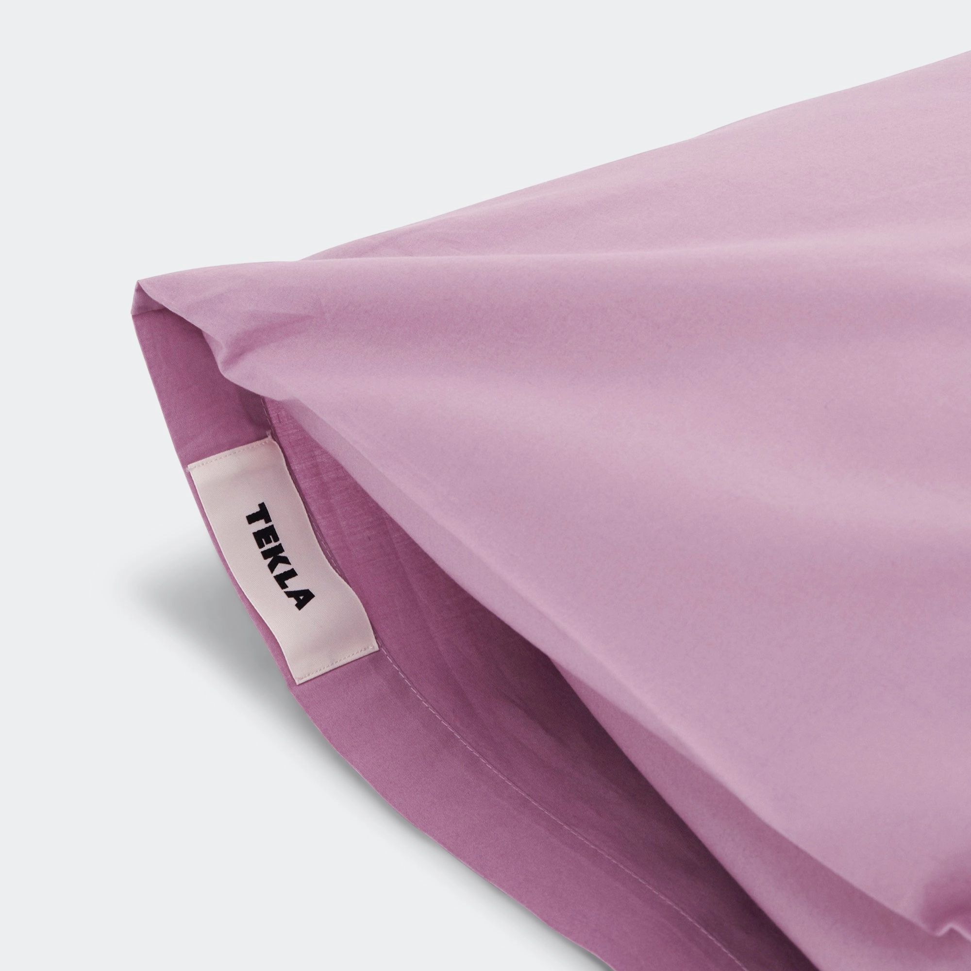 Percale Pillow Case - Mallow Pink