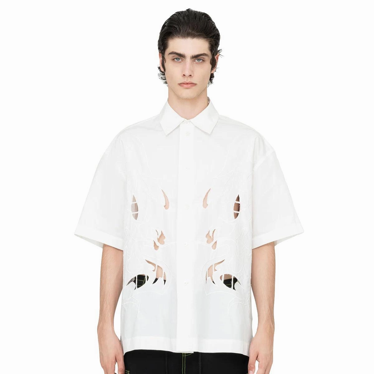 Phoenix Cut Out Shirt 'White'