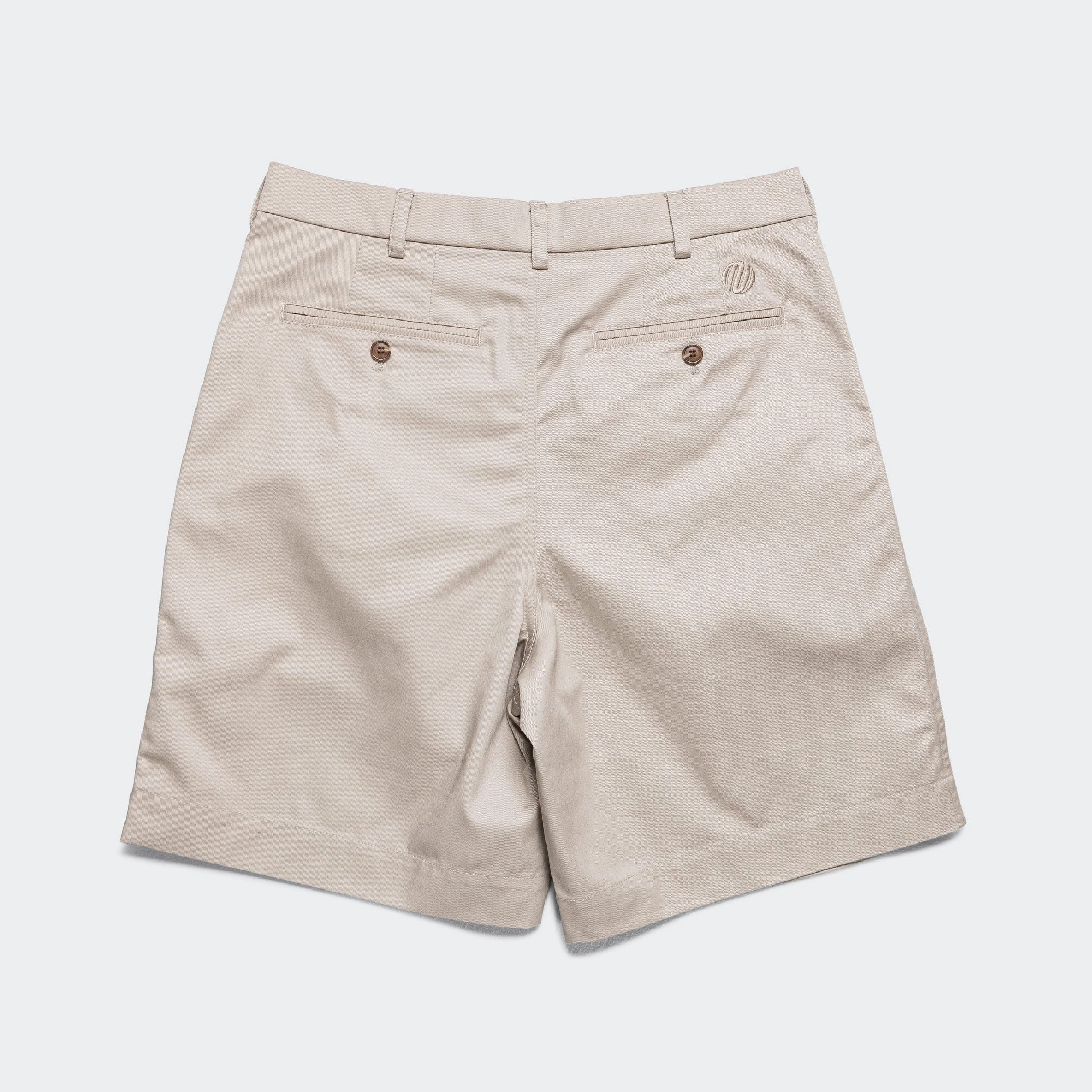 Pleated Short - Bone