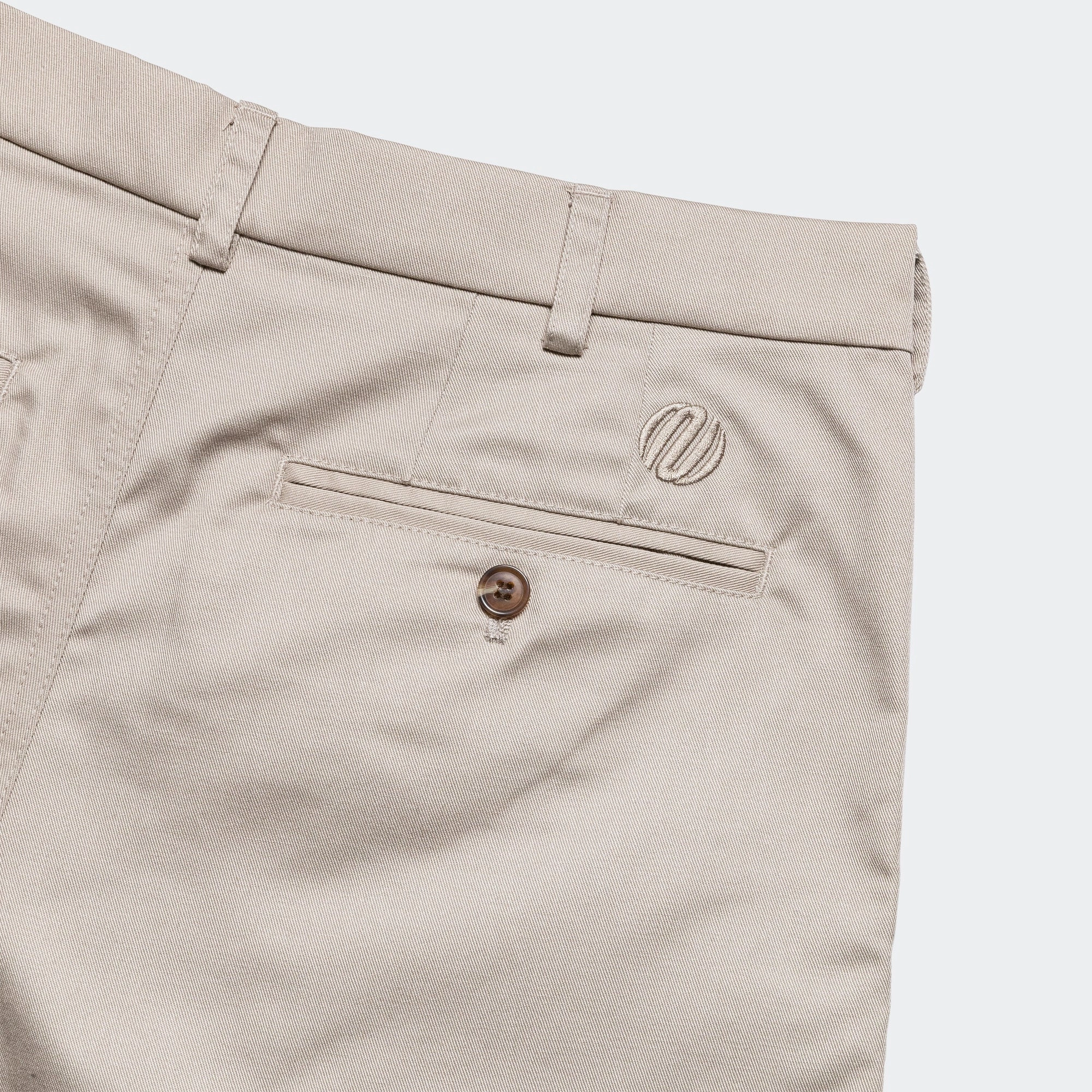 Pleated Short - Bone