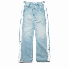 Purple Brand Tearaway Sidesnap Jean - Light Indigo