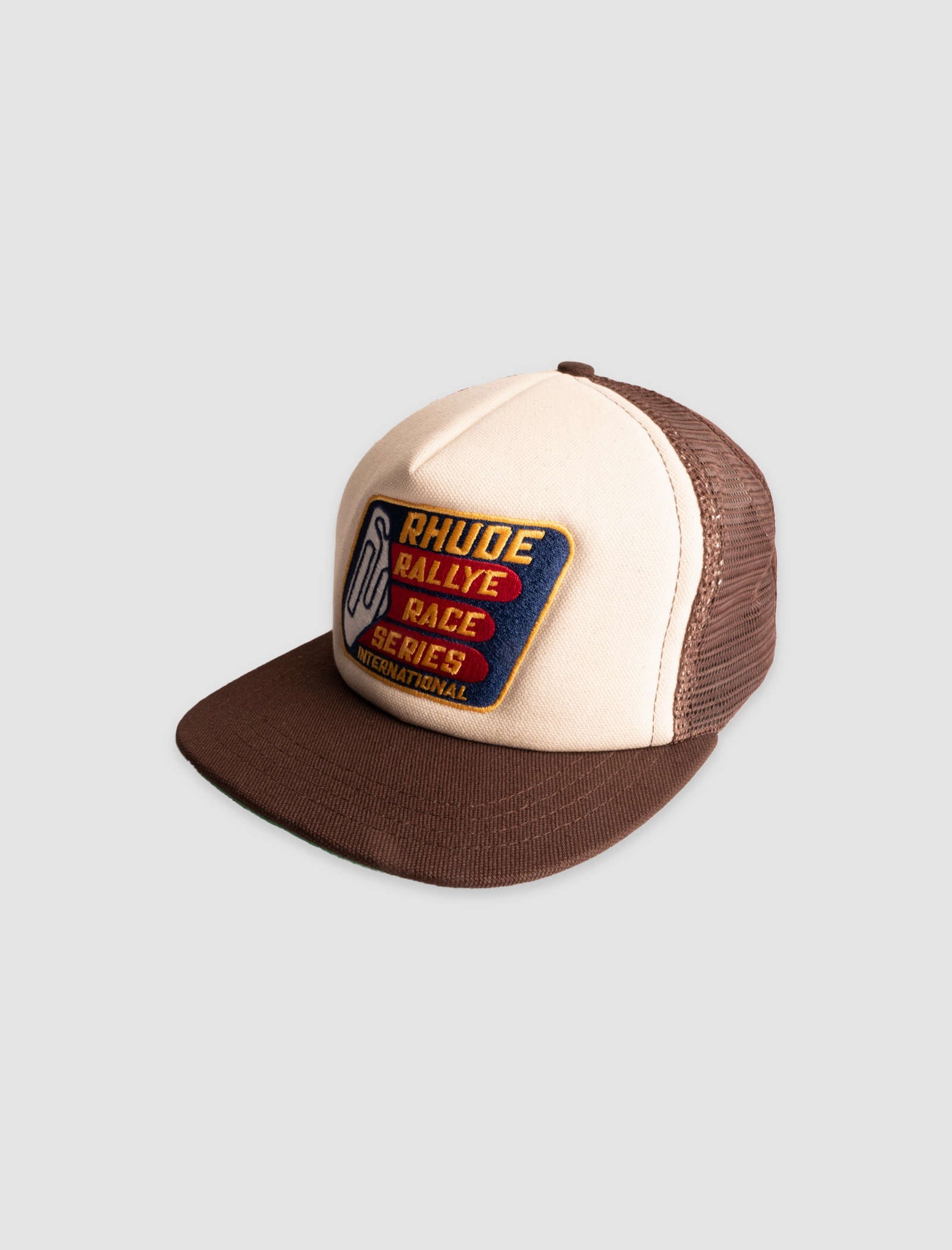 RACE SERIES WASHED TRUCKER HAT