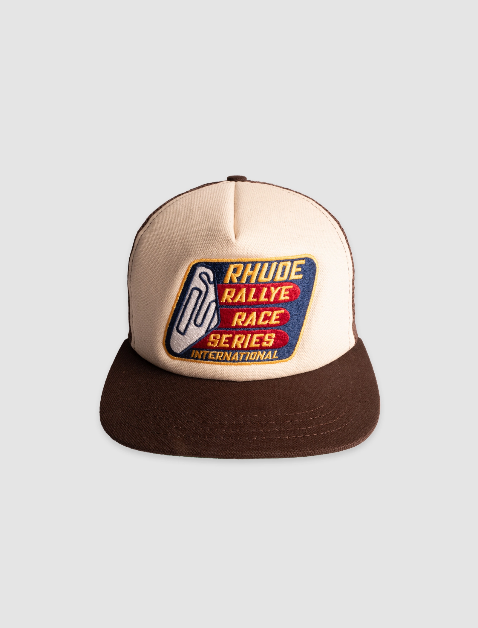 RACE SERIES WASHED TRUCKER HAT