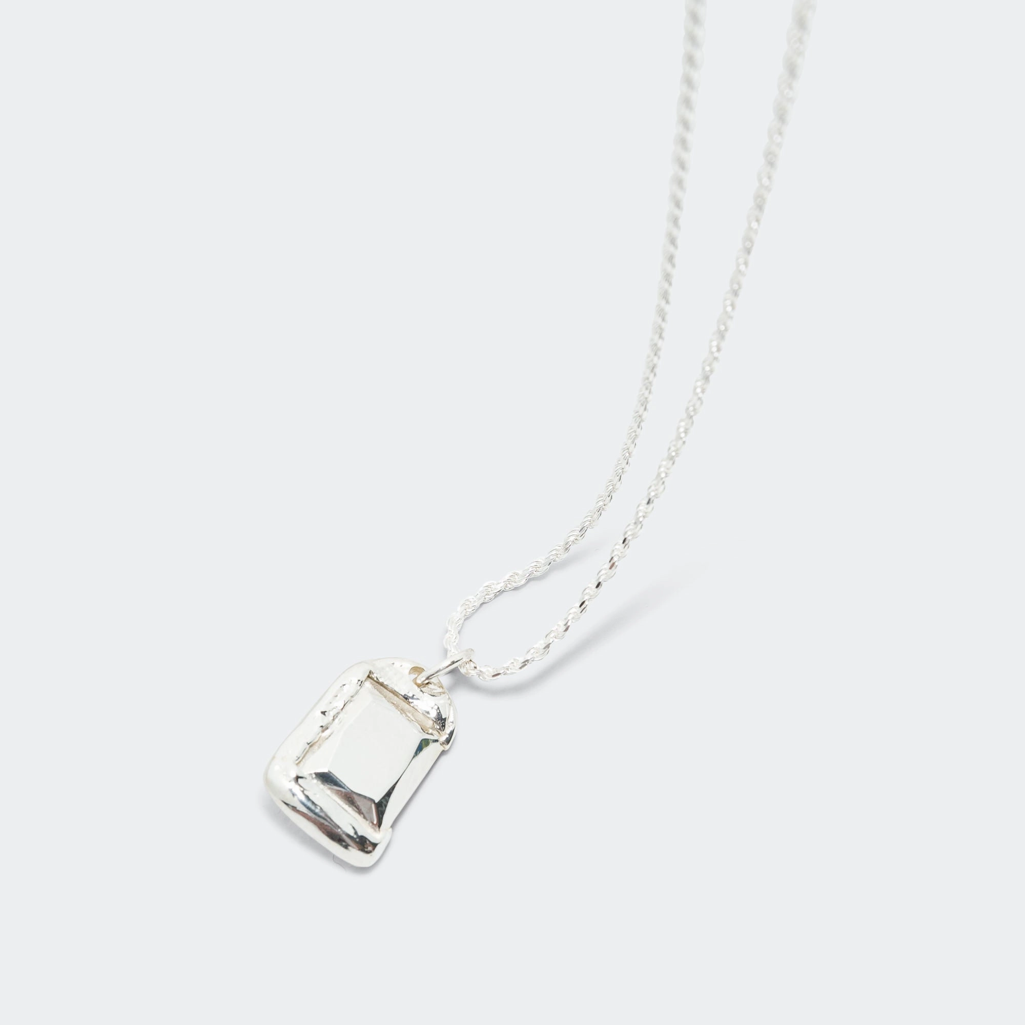 Rose Pendant Impression - 925 Silver