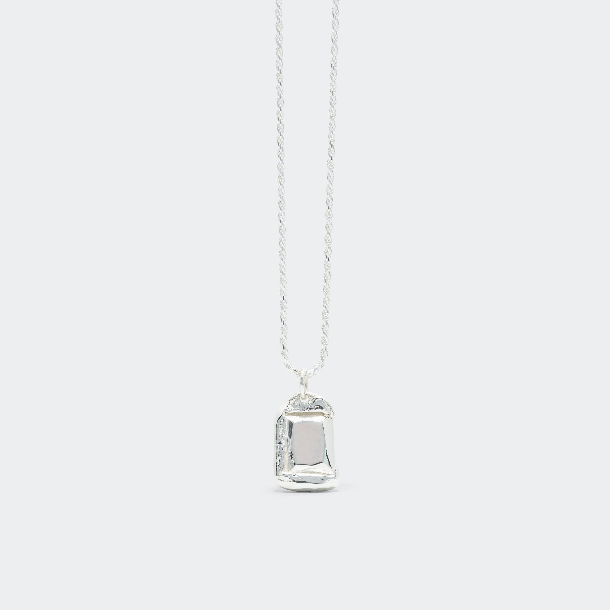 Rose Pendant Impression - 925 Silver