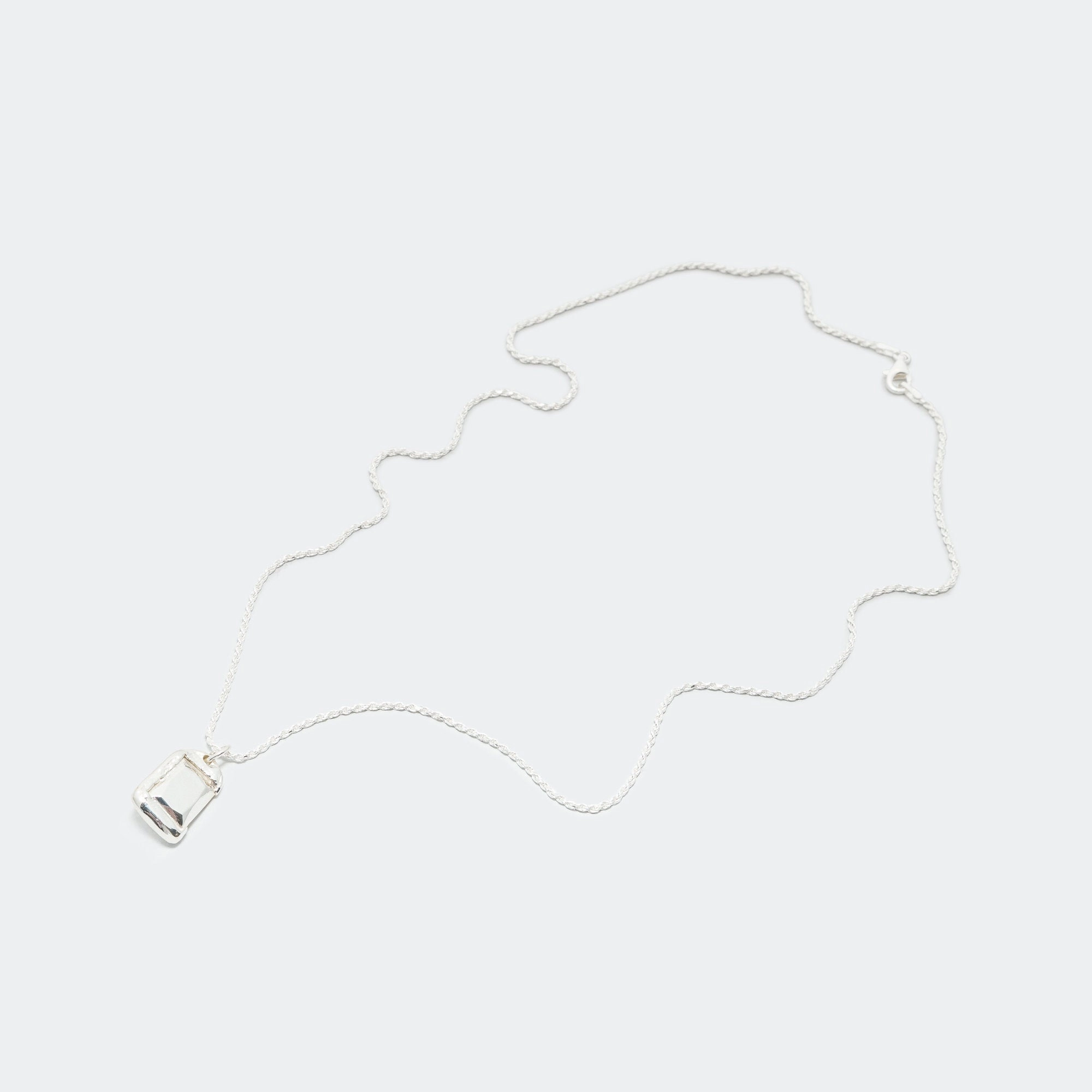 Rose Pendant Impression - 925 Silver