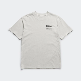 Script Tee x Anderson Street Tattoo - Faded Bone
