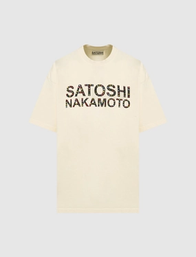 STUDDED LOGO TEE