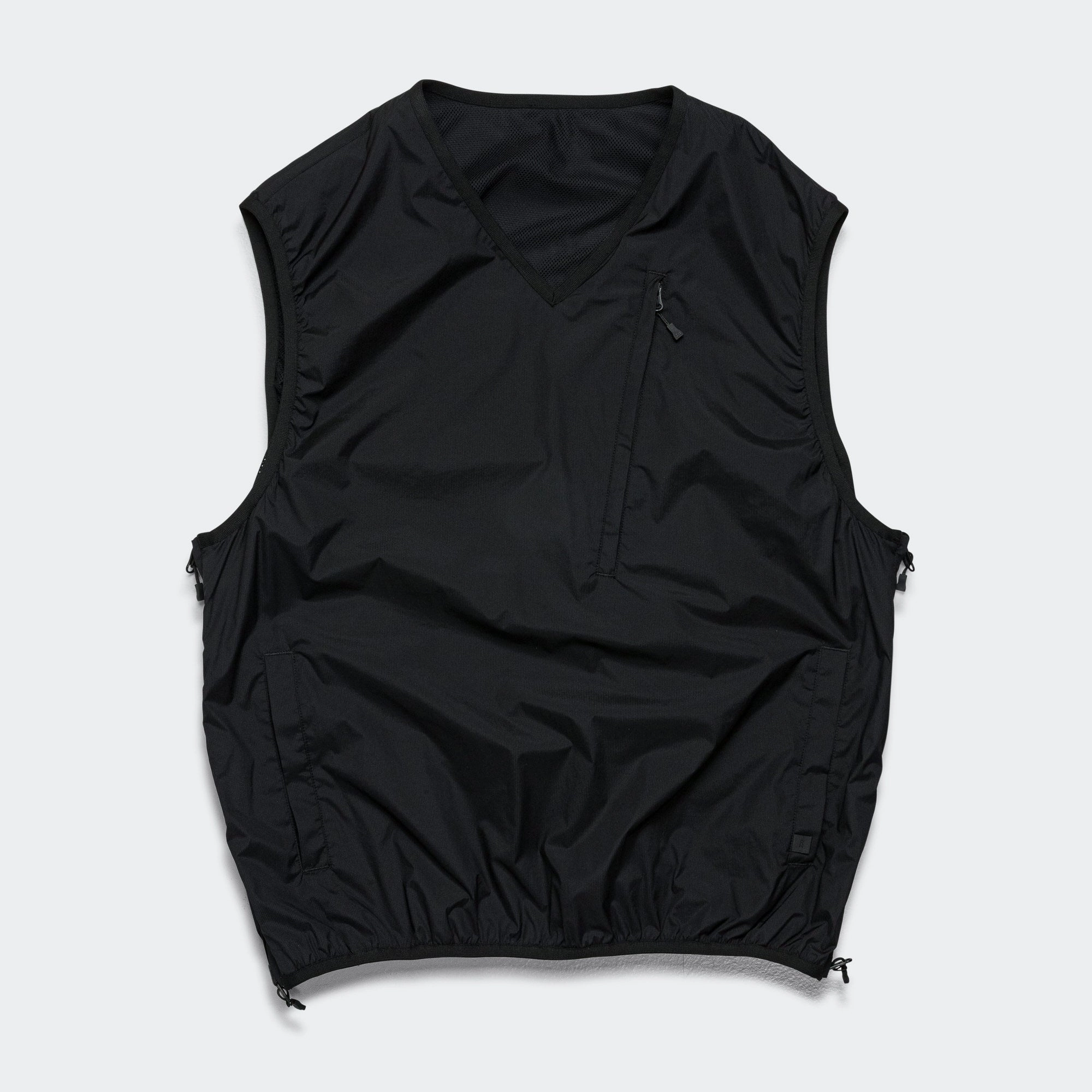 Tech Reversible Field Vest - Black