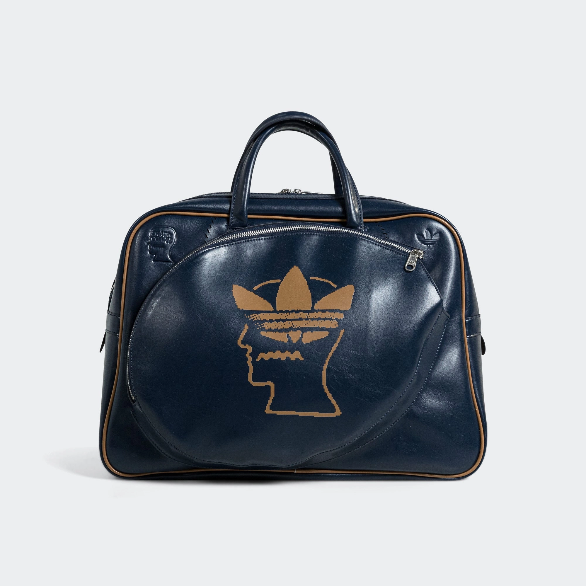Tennis Airliner Bag x Brain Dead - Collegiate Navy/Brown Desert