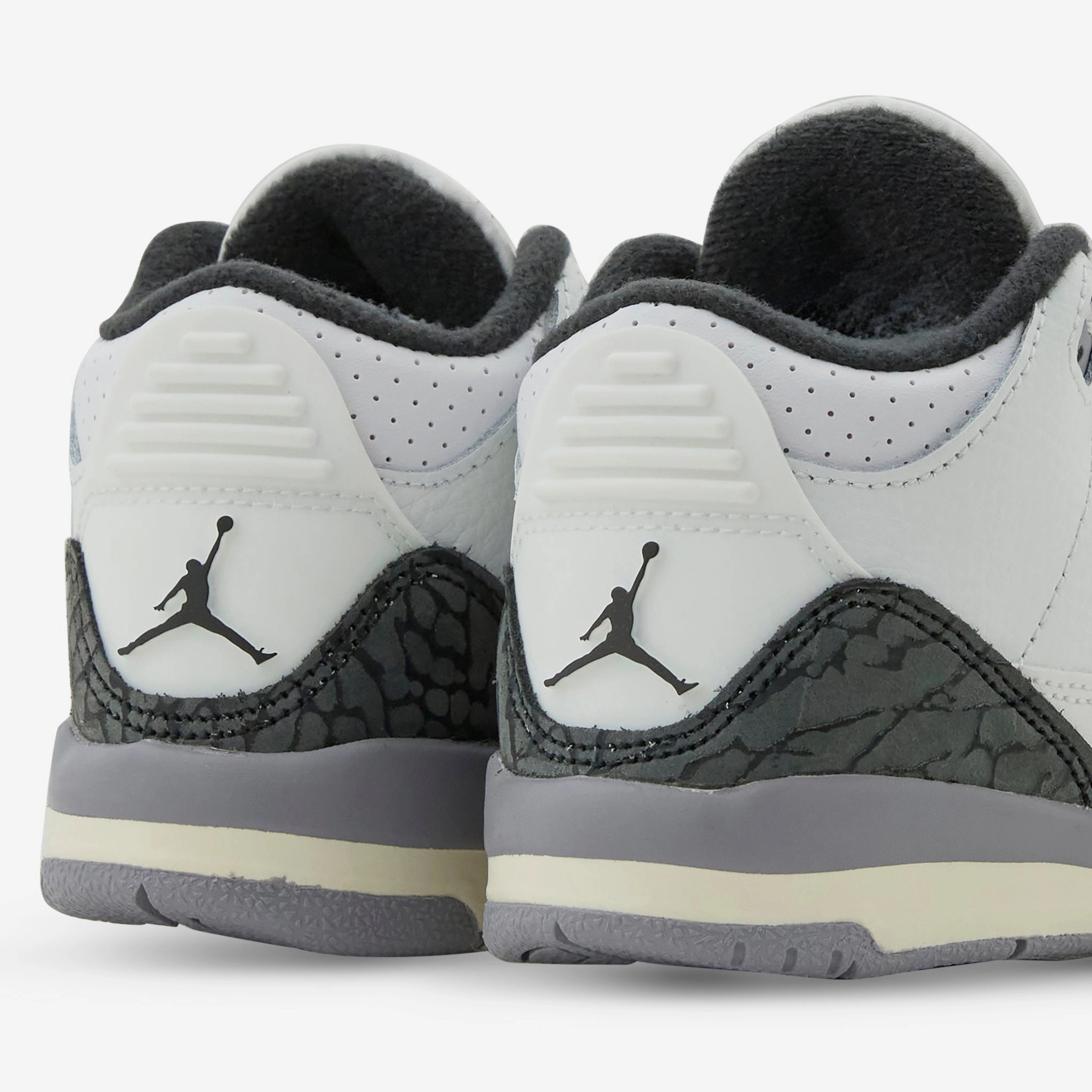 Toddler Air Jordan 3 Retro Summit White | Fire Red | Cement Grey | Black