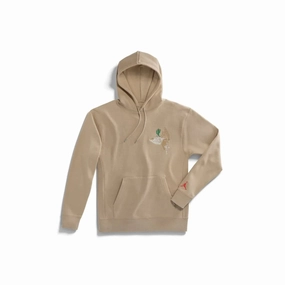 Travis Scott Cactus Jack x Jordan Pullover Hoodie Khaki/University Red