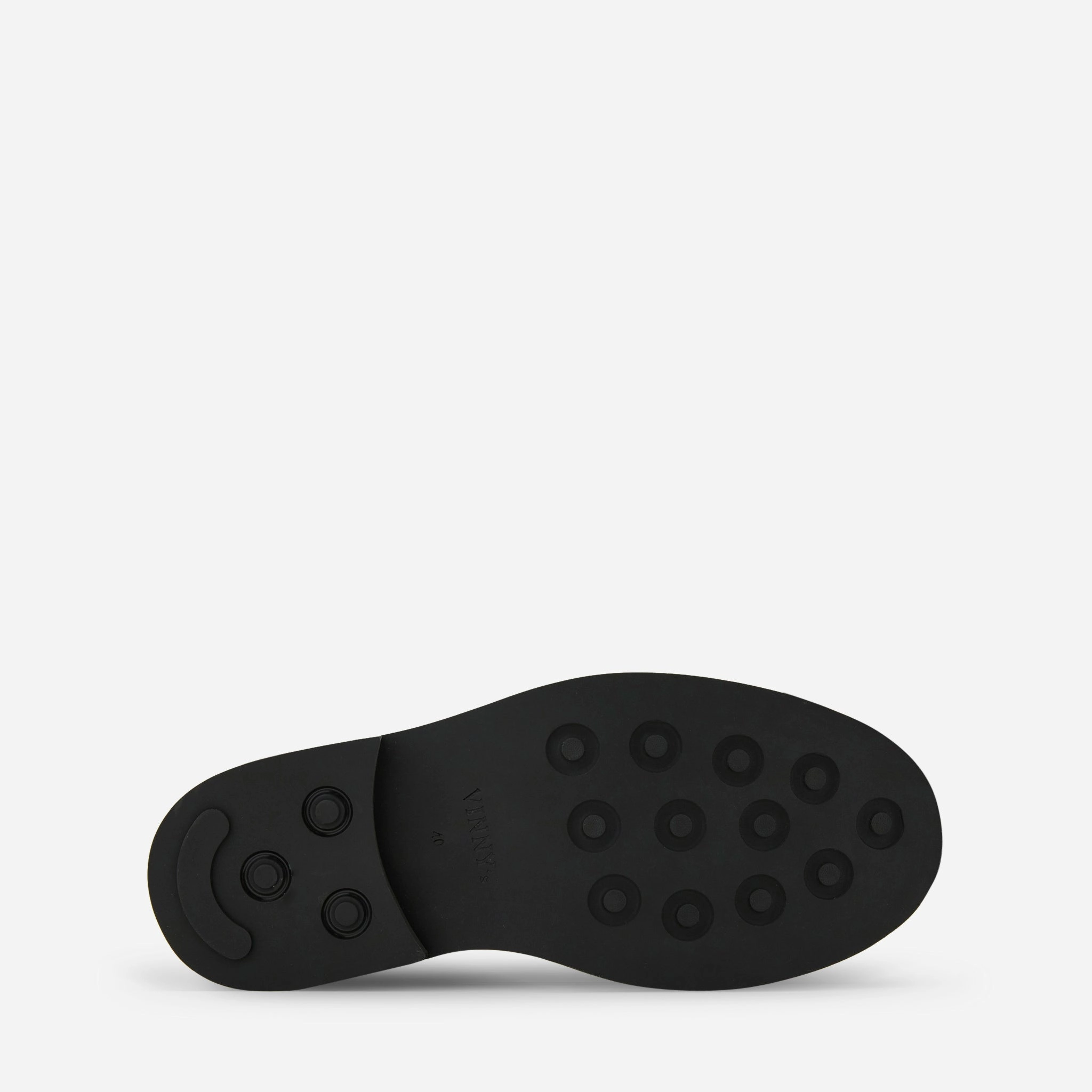 Vinnee Blucher Black Polido Leather