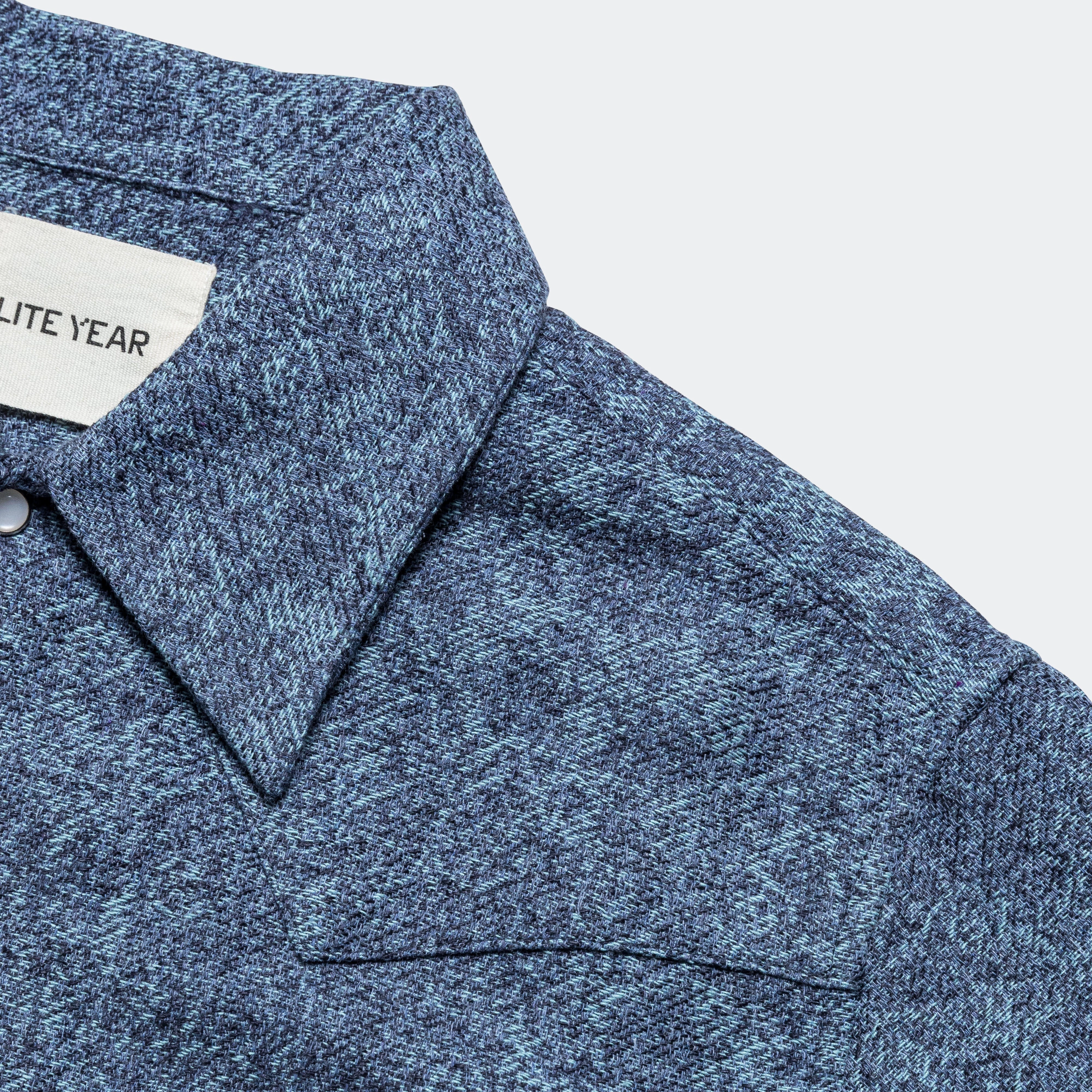 Western Shirt - Blue Denim