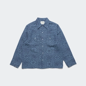 Western Shirt - Blue Denim