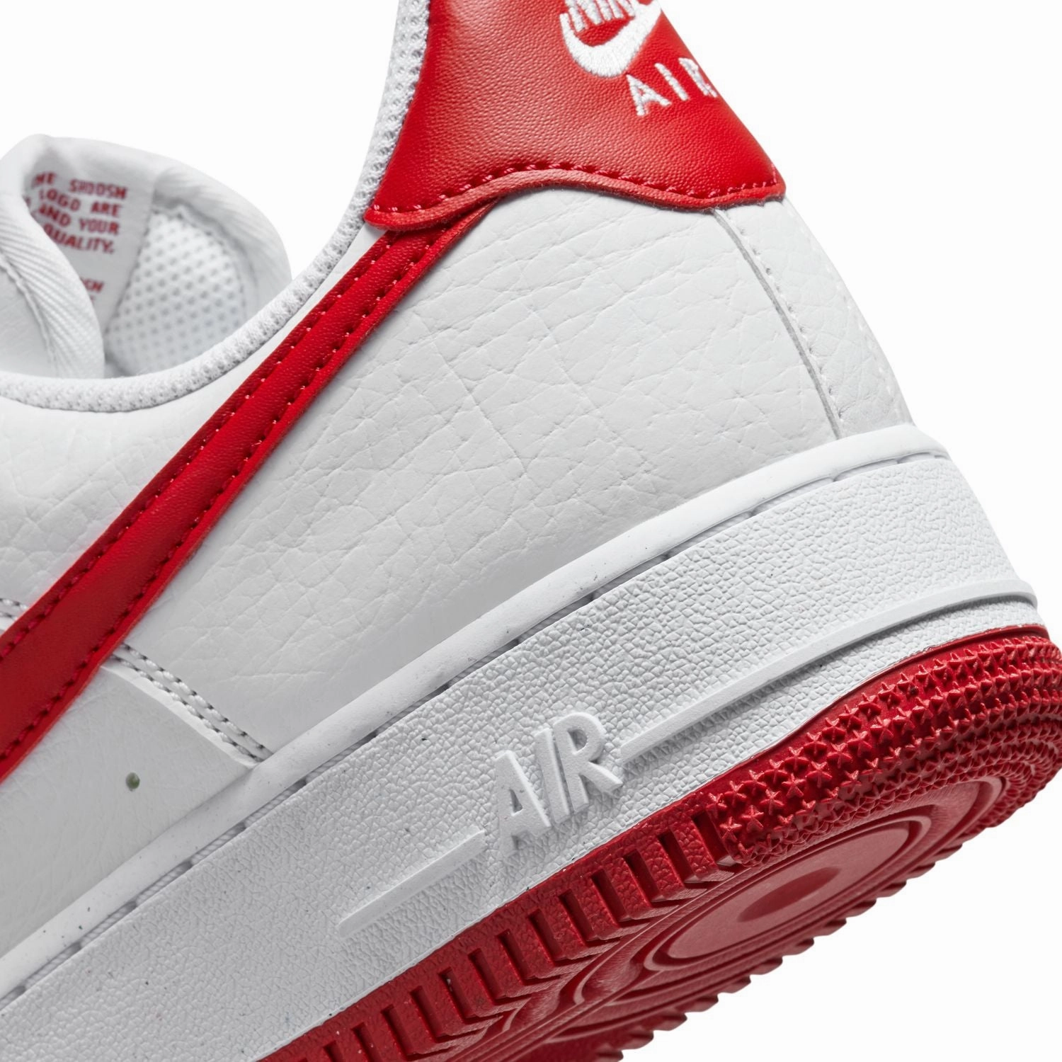 Wmns Air Force 1 '07 Next Nature 'White Red'