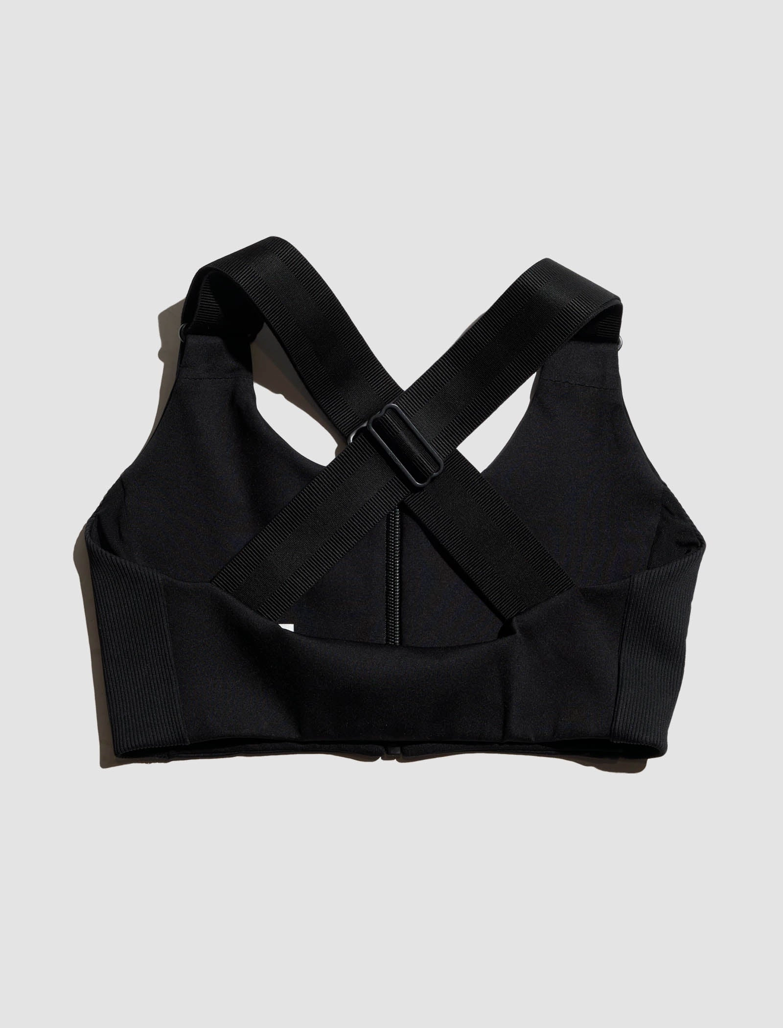 WOMEN'S ZIP LOGO BRA